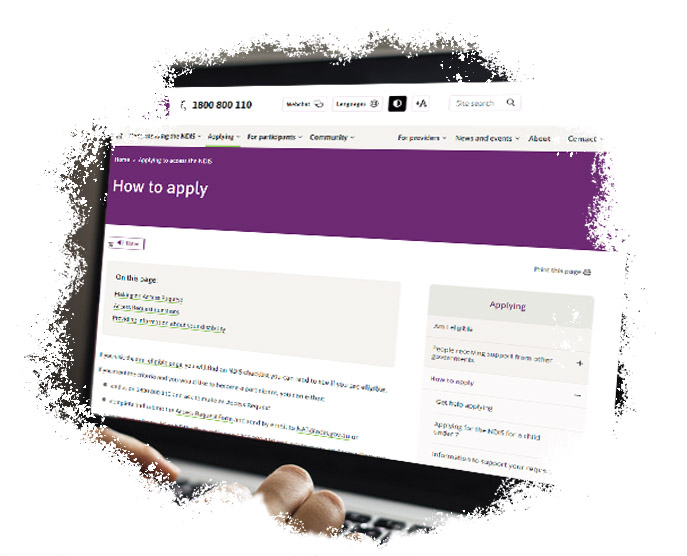 apply for the NDIS